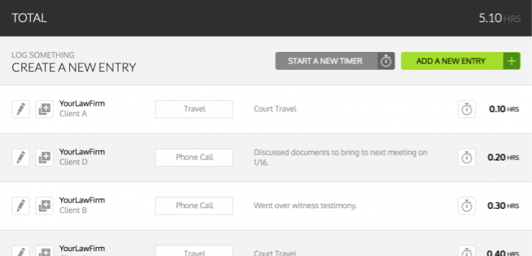 timekeeper app for lawyers